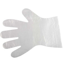 Перчатки сервисные, полиэтиленовые 100 шт/упак