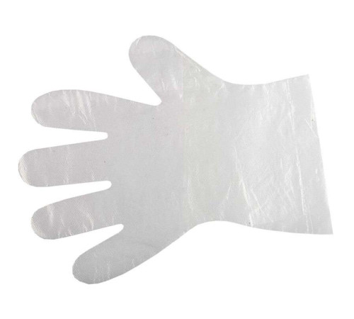 Перчатки сервисные, полиэтиленовые 100 шт/упак