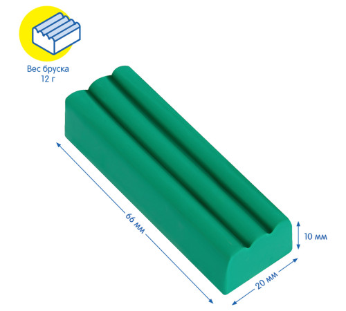 Пластилин Мульти-Пульти "Енот в сказке", 12 цветов, 120г, картон