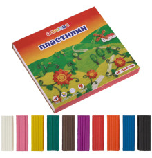 Пластилин Невская Палитра "Цветик" 10 цветов, со стеком, 150 гр.