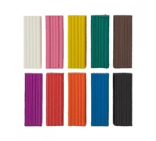 Пластилин Невская Палитра "Цветик" 10 цветов, со стеком, 150 гр.