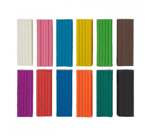 Пластилин Невская Палитра "Цветик" 12 цветов, со стеком, 180 гр.