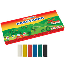 Пластилин Невская Палитра "Цветик" 6 цветов, со стеком, 90 гр.