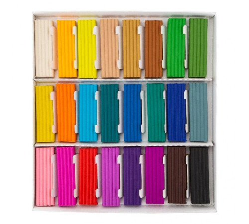 Пластилин Невская Палитра "Я-Художник" 24 цвета, со стеком, 480 гр.