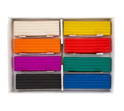 Пластилин Невская Палитра "Я-Художник" 8 цветов, со стеком, 160 гр.