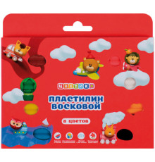 Пластилин восковой Невская Палитра "Цветик" 8 цветов, со стеком, 120 гр.