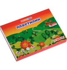 Пластилин ЗХК "Цветик" 8 цветов, со стеком, 120 гр.