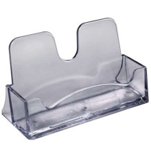 Подставка для визиток СТАММ тонированная серая