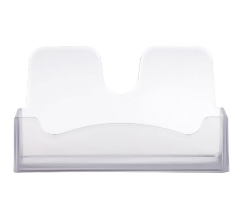 Подставка для визиток СТАММ тонированная серая