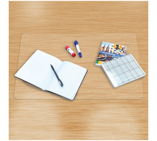 Покрытие настольное OfficeSpace 48 х 65 см, прозрачное, матовое