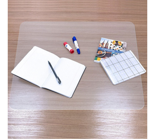 Покрытие настольное OfficeSpace 55 х 65 см, прозрачное матовое