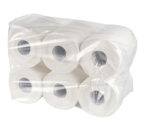 Полотенце бумажное рулонное (центр.вытяжка, 6шт/упак), 1 слой, 280м.