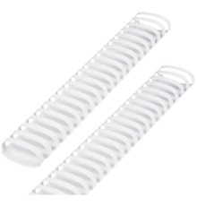 Пружины для переплета пластиковые 38 мм, белые
