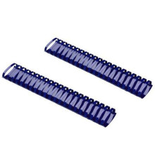 Пружины для переплета пластиковые 38 мм, синие