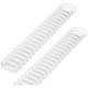 Пружины для переплета пластиковые 51 мм, белые