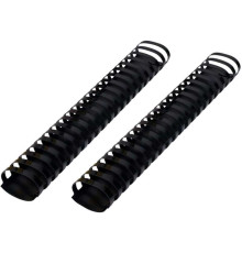 Пружины для переплета пластиковые 51 мм, черные 