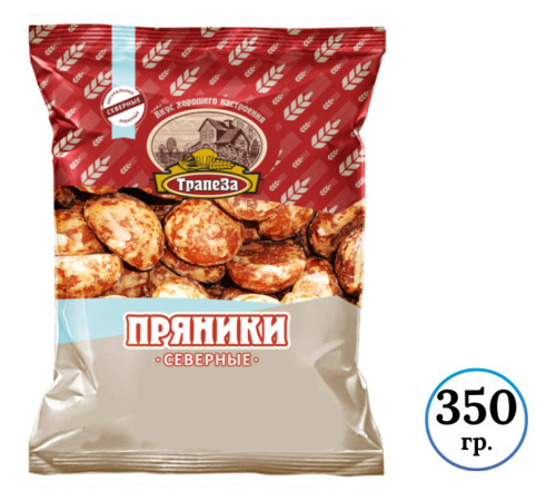 Пряники Трапеза "Северные", 350 гр.