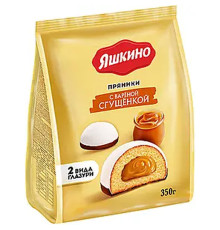 Пряники Яшкино пряники с вареной сгущенкой, 350 гр.