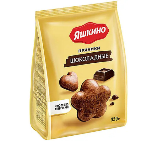 Пряники Яшкино «Шоколадные», 350 гр.