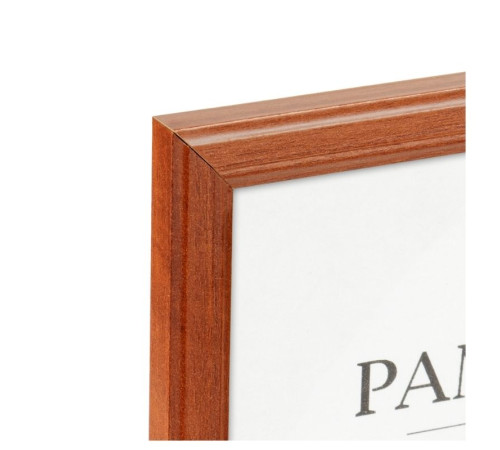 Рамка деревянная (МДФ), OfficeSpace, №1, красное дерево, 30 х 40 см