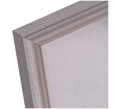 Рамка деревянная, OfficeSpace, №1, акриловое небьющееся стекло, серебро, 21х30 см