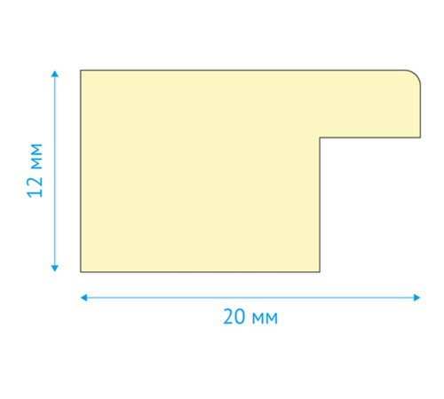 Рамка деревянная, OfficeSpace, №3, венге, стекло, 21х30 см