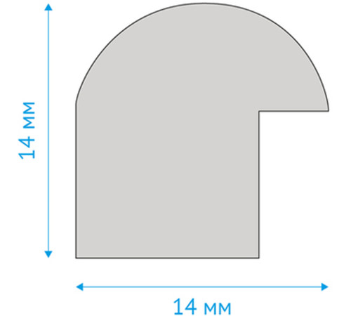 Рамка пластиковая, OfficeSpace, №1, черная, 21х30 см