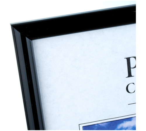 Рамка пластиковая, OfficeSpace, №1, черная, 21х30 см