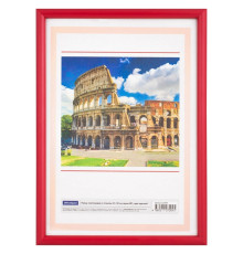 Рамка пластиковая, OfficeSpace, №1, красная, 21х30 см