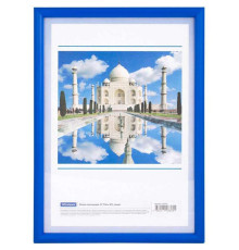 Рамка пластиковая, OfficeSpace, №1, синяя, 21х30 см