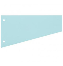 Разделители картонные 12х23см. 100 шт. голубой Attache