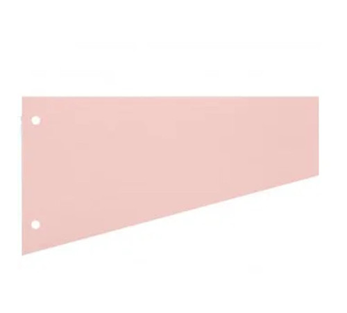 Разделители картонные 12х23см. 100 шт. розовый Attache