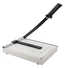 Резак для бумаг Deli, А4 формат, 300x250 мм, сабельный