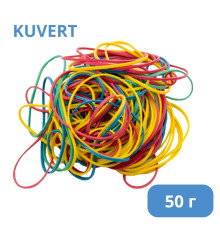 Резинки для денег Kuvert, 50 гр, цветные
