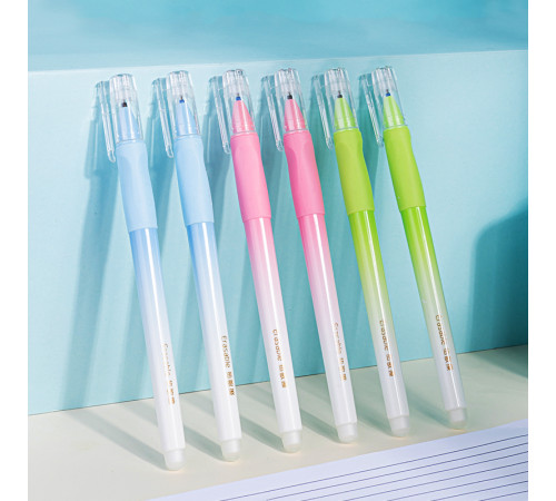 Ручка гелевая DELI " Smart Go" 0,5 мм, синяя, стирающиеся чернила