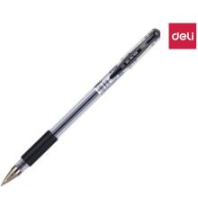Ручка гелевая Deli "6600", 0,5 мм, черная