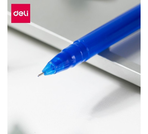 Ручка гелевая DELI "Max" 0,5 мм, синяя