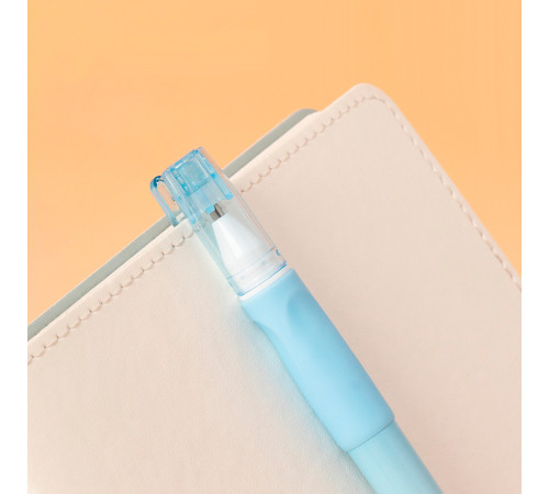 Ручка гелевая DELI "Neonup" 0,5 мм, синяя, стирающиеся чернила