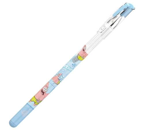 Ручка гелевая DELI "SpongeBob" 0,5 мм, синяя