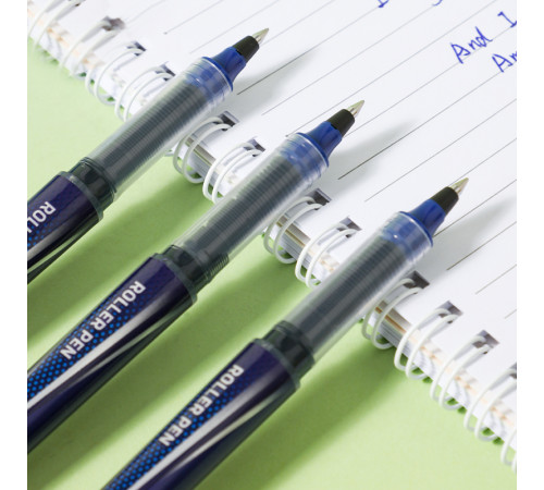 Ручка роллерная DELI "Q202B" синяя, 0,5 мм