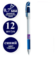 Ручка шариковая BERLINGO "Silk Touch 2000" 0,7 мм, синяя