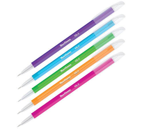 Ручка шариковая BERLINGO "Slick" 0,7 мм, синяя