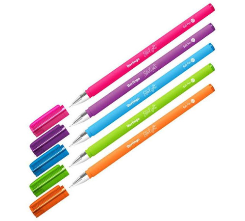 Ручка шариковая Berlingo "Starlight " 0,7 мм, синяя