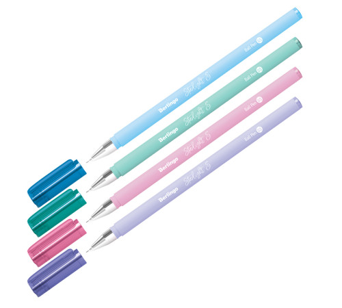 Ручка шариковая Berlingo "Starlight S" 0,5 мм, синяя