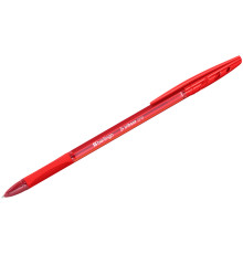 Ручка шариковая Berlingo "Tribase grip"  1,0мм, красная,  грип