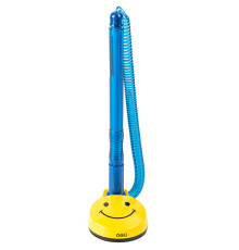 Ручка шариковая Deli, на подставке, 0,7 мм, синие чернила 