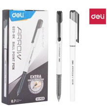 Ручка шариковая DELI "Arrow", 0,7 мм, черная