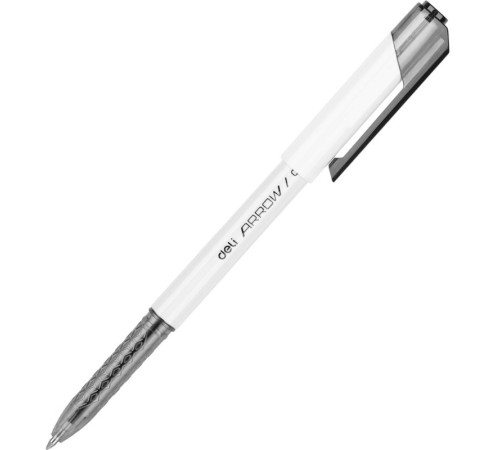 Ручка шариковая DELI "Arrow", 0,7 мм, черная