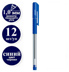Ручка шариковая DELI "Arrow" Q1730, 1 мм, синяя