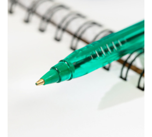 Ручка шариковая DELI "Every", 1 мм, цвет зеленый  